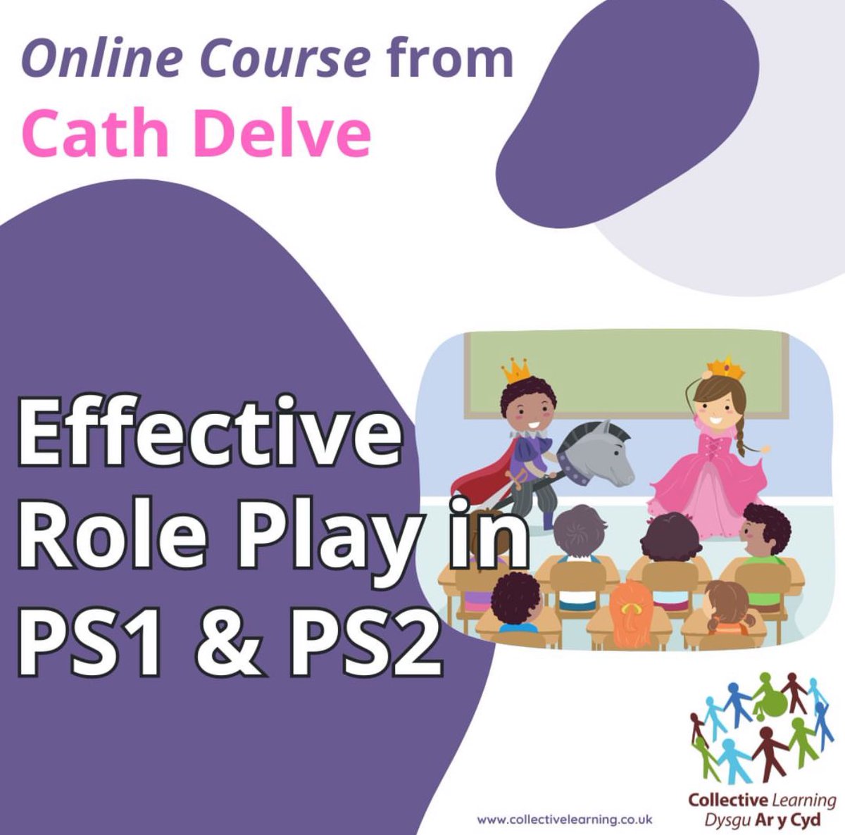 CollectiveLearn's tweet photo. ONLINE COURSE - Effective Role-Play in PS1 and PS2
The Effective Role-Play training from Cath Delve last approximately 1-1 ½ hours and is perfect for a staff meeting or twilight.

For further information - https://t.co/QFrf7auUEc

#cpd #primaryschool #PS1 #PS2 #roleplay https://t.co/R8dbz5QNKa