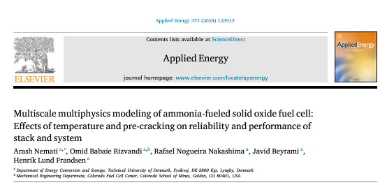 AmonProjectEU's tweet photo. 😍 Well done to our partner @DTUtweet who has published the first scientific article related to @AMONProjectEU
📕 Read more on our website: https://t.co/SwUmK6Apr0
#hydrogen #ammonia #SOFC #cell #modeling #precracking #stack #performance #testing
@CleanHydrogenEU https://t.co/08C53JpwJp