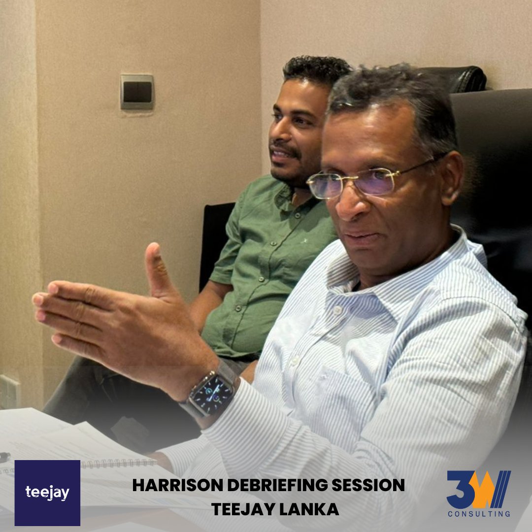 3WC_Official's tweet photo. The Senior Management Team at Teejay Lanka immersed in a transformative Self Discovery session, facilitated by @3WC_Official. 

Enhance your executive leadership with Harrison Assessment the world's Number 01 Talent Assessment tool. 

#3WC #TeejayLanka #HarrisonAssessments https://t.co/jqedCNPiXK