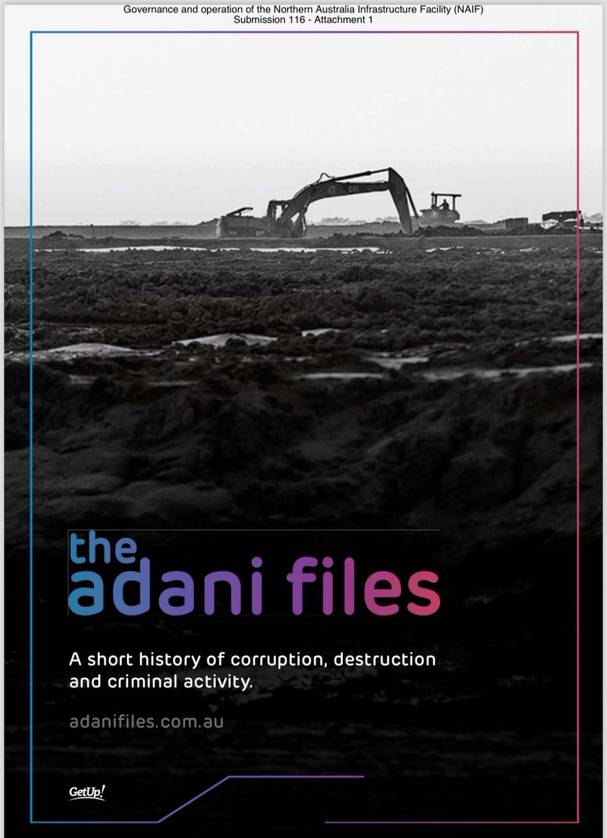 I’m dedicating today to post Adani files from Australia. The Parliament of Australia came up with an amendment bill named “stop Adani” in 2017. #OccupyJKIA #RutoMustGo