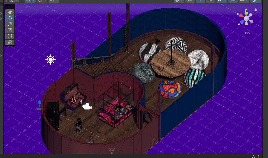 deathmock's tweet photo. @Huffslove Still a WIP but should be a fun RP in #VRChat https://t.co/A3aYePvNis