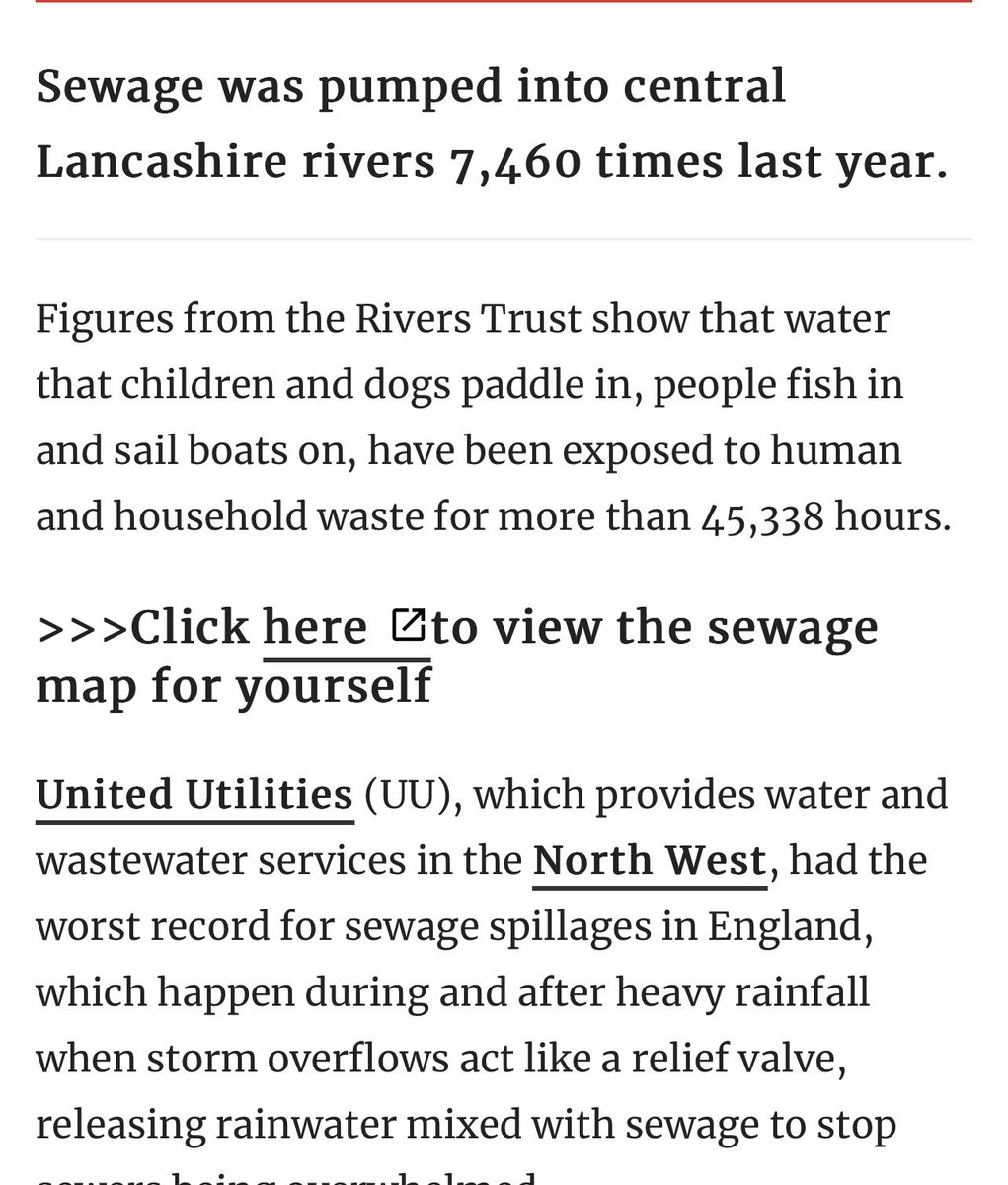 SaveOurSparrows's tweet image. 4/4 I love #Lancashire where I have lived all my life. But @unitedutilities  @LancashireCC @ChorleyCouncil @EnvAgencyNW + #RiversTrust all knew about the #Sewage being forced into our Rivers. I know nobody who knew of this. My Dog is dead ⁉️🙏 How many more reported ?