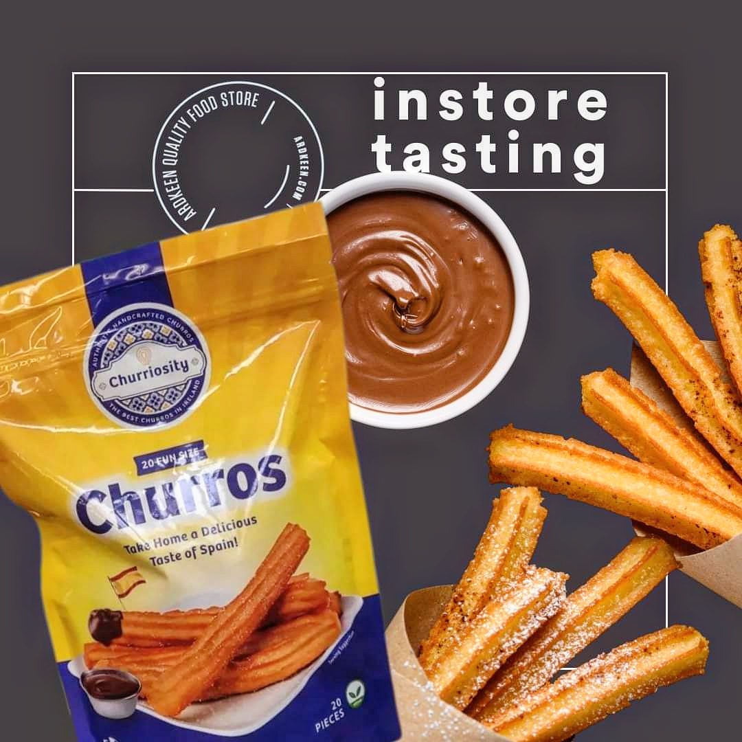 INSTORE TASTING | ARDKEEN QUALITY FOOD STORE | FRIDAY 26TH JULY 11.00AM - 3.00PM. Sample a delicious taste of Spain 🇪🇸 at <a href="/ArdkeenQFS/">Ardkeen Quality Food</a> with our authentic Spanish Churros. Handcrafted locally, precooked and ready to reheat in #airfryer/#oven. #frozenchurros #tasting #madeinireland