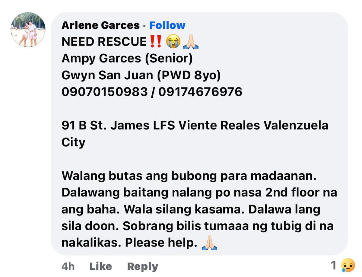 maeyiseijoh's tweet photo. NEED HELP PO! 

MERON PONG SENIOR CITIZEN AT PWD NA 8 YO NA NEED FOR RESCUE PO. 

ALSO LAHAT PO NG HOTLINES AY BUSY 

PLEASE HELP SPREAD PO  

@valenzuelacity #CarinaPH #RescuePH #valenzuela https://t.co/ZzqsHSM56L