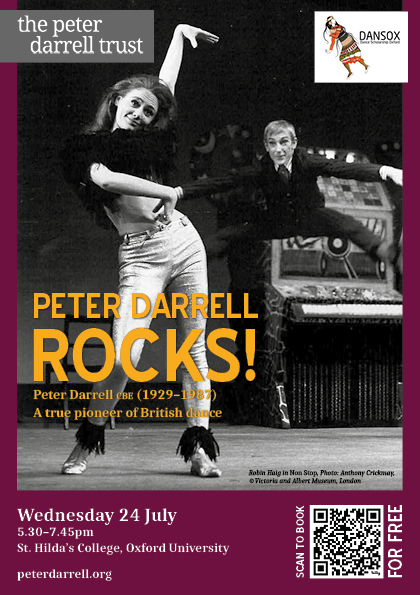 Today's the day! Join us for a celebration of the pioneering choreographer, Peter Darrell, 5.30pm at the Jacqueline du Pré Music Building!
Tickets are free and open to everyone! Please book here: eventbrite.co.uk/e/peter-darrel…