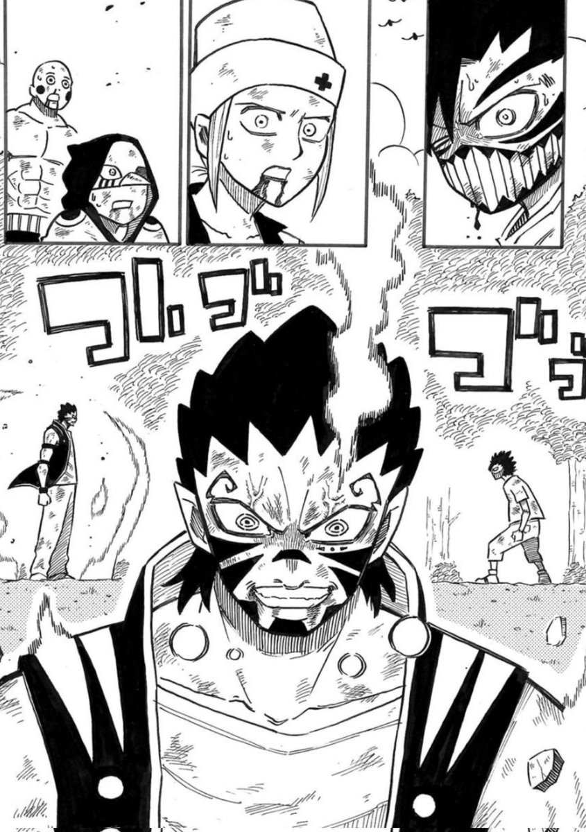 lostmandayo's tweet photo. ジャンプルーキー　殺意の咆哮

65話の冒頭です💡

続きはこちらでございます
https://t.co/7LXLhUd5hf https://t.co/y6xYmwqpsV