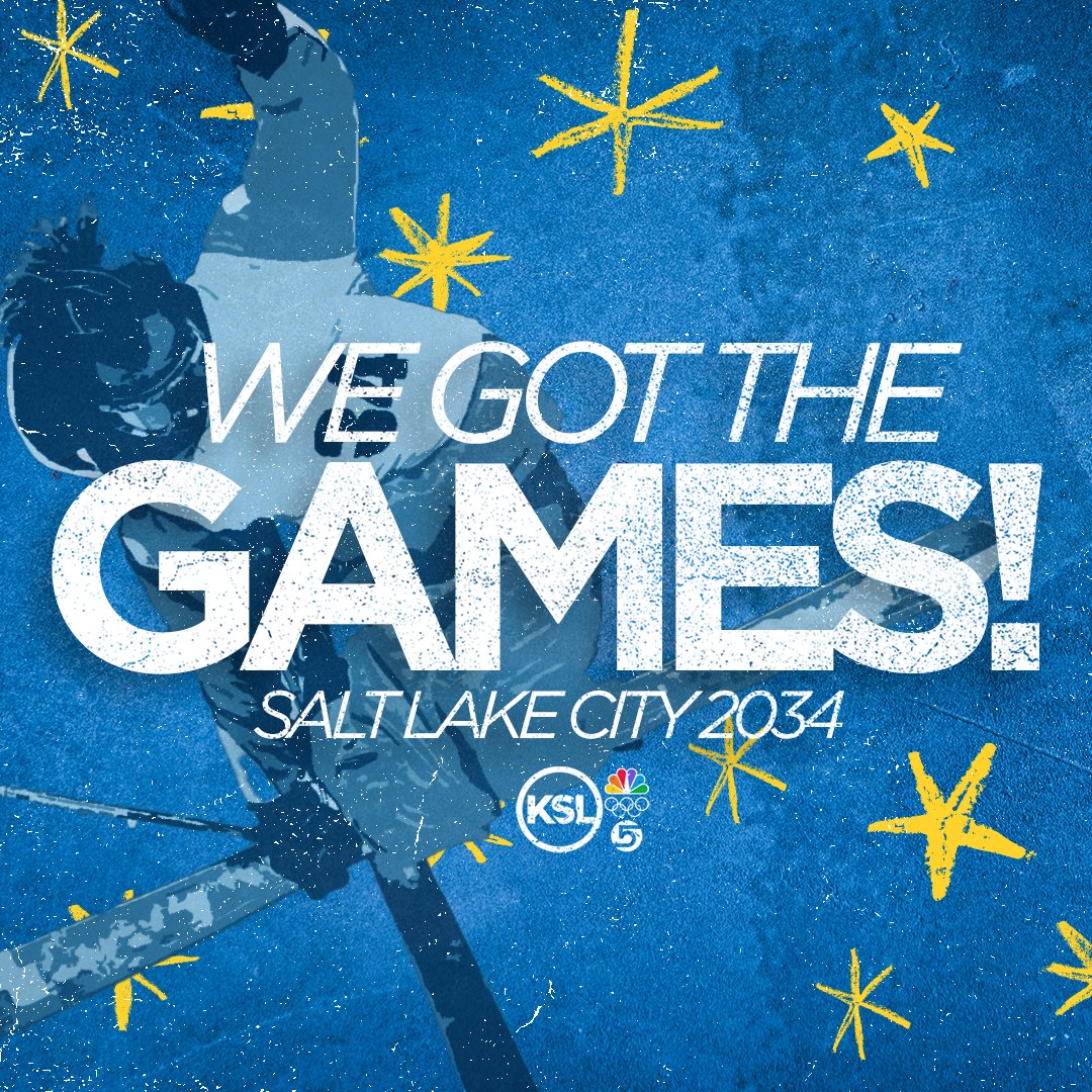 BREAKING: Salt Lake City officially named host of the 2034 Winter Olympics! 

READ MORE: ksltv.com/664119/salt-la…

#Celebrate2034 #KSLOlympics #Utah2034
