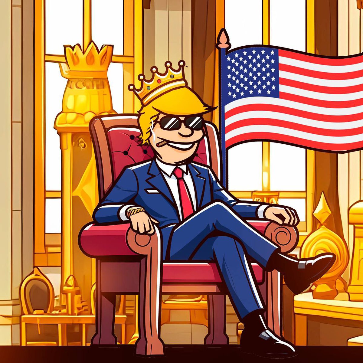 degen trump tweet media