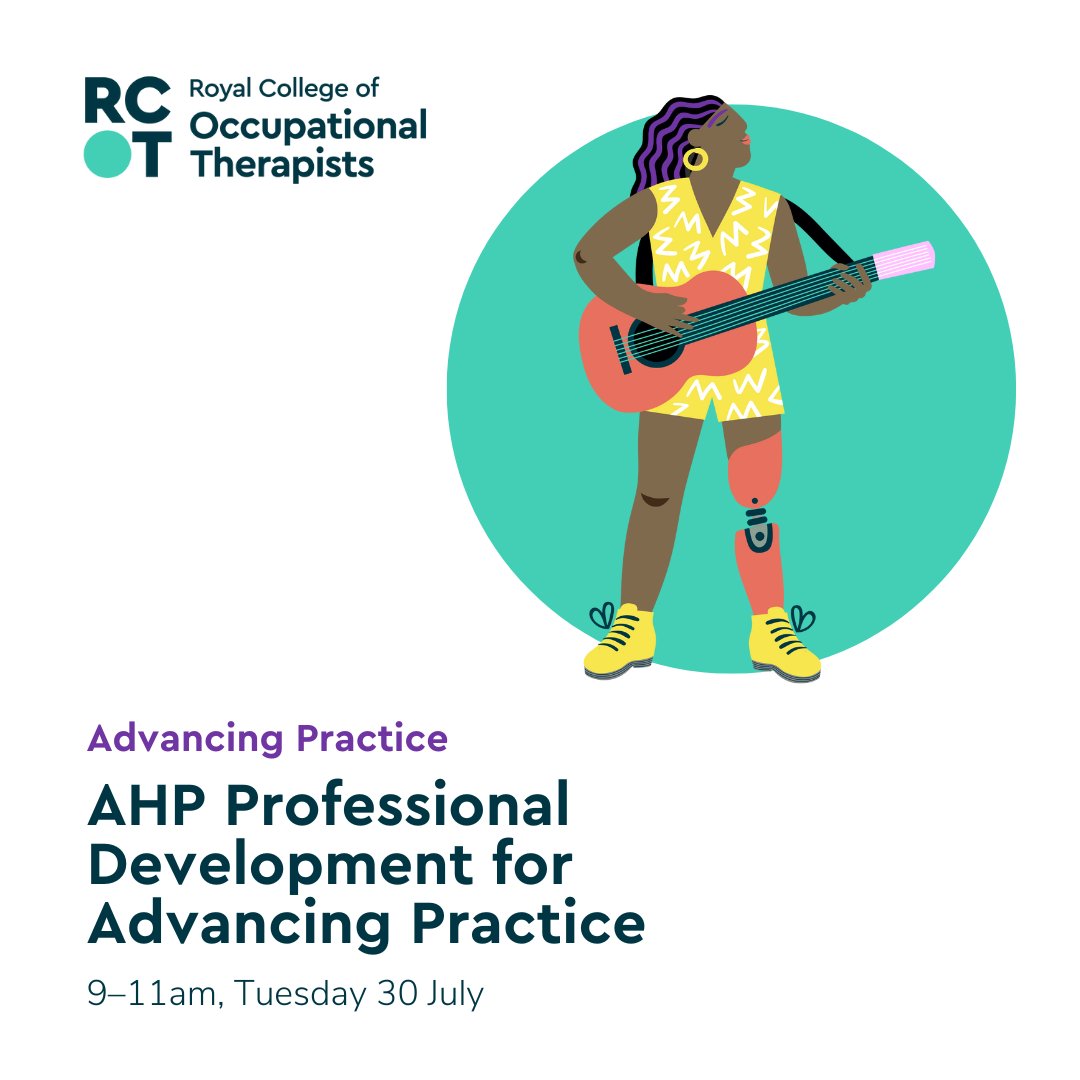 How do we ensure occupational therapists and other allied health professionals are well equipped for advanced roles? 🤔

Join us as we delve into professional development related to advancing practice: loom.ly/xsRngV8

🗓️  9–11am, Tuesday 30 July
📍 Online