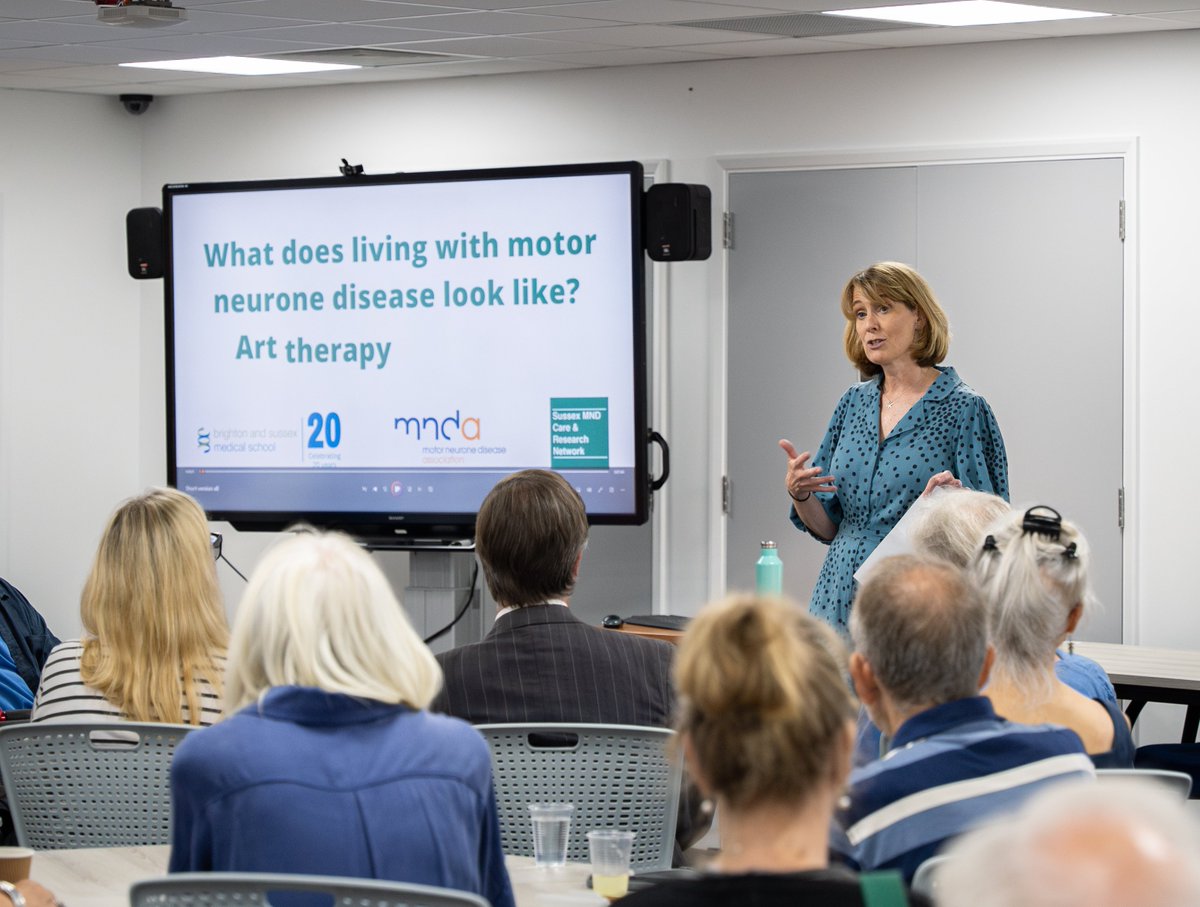 A huge thank you to everyone who attended our <a href="/SussexMND/">Sussex MND Network</a> art therapy event on Saturday 20 July. It was fantastic to see so many people learning about life with an #MND diagnosis and the benefits of art therapy for families 🎨🖌️