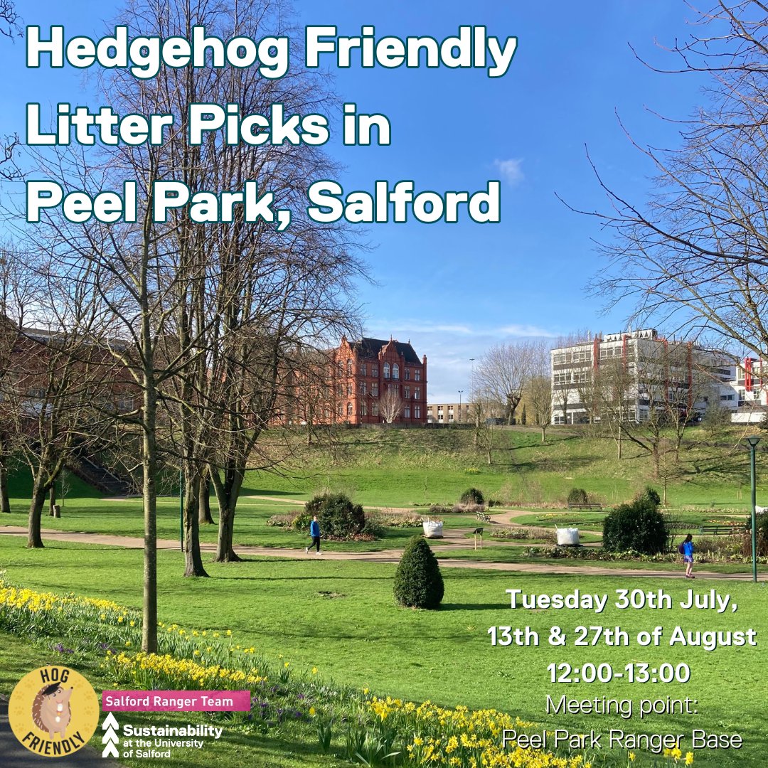 Hedgehog Friendly @SalfordUni tweet media