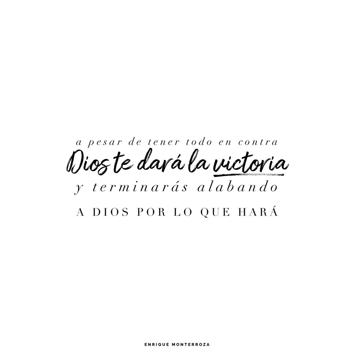 devocionaldiari's tweet photo. Pueda que hoy te encuentres con todo en tu contra y pareciera que vas hacia una derrota segura, pero no temas, no dudes y no te preocupes, Dios siempre tiene un plan para que a pesar de tener todo en contra otorgarte la victoria.

▶️ https://t.co/e5mPv8JK6V https://t.co/zZJGWJpYyM