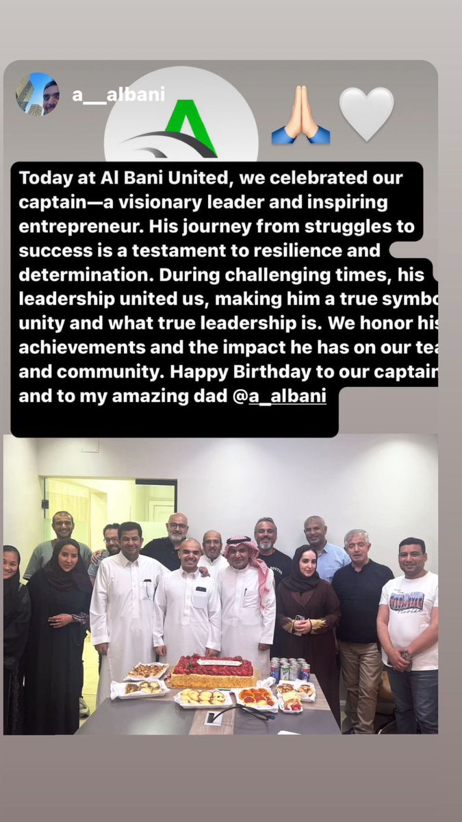 albani_sa's tweet photo. كل الشكر لكم جميعا.. وشكر خاص للابن عبدالله 🤍🌷🙏🏻 https://t.co/HHz8c9hTey