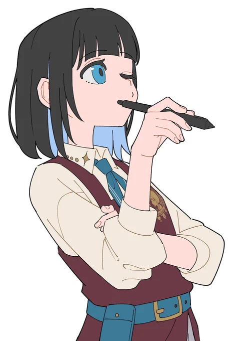 先日の授業用に描かせていただいたイラストです。#イラストアカデミア 