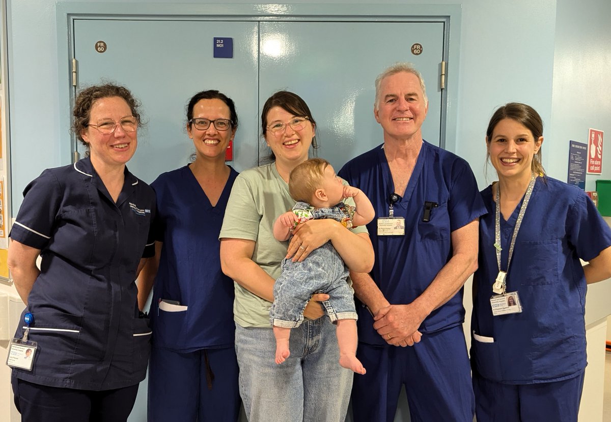 The first baby in the UK has taken part in the Rhyme study which is testing new mRNA vaccines for respiratory syncytial virus (RSV) and human metapneumovirus (hMPV).
Six-month-old Robyn joined the randomised trial at our Jenny Lind Children’s Hospital.