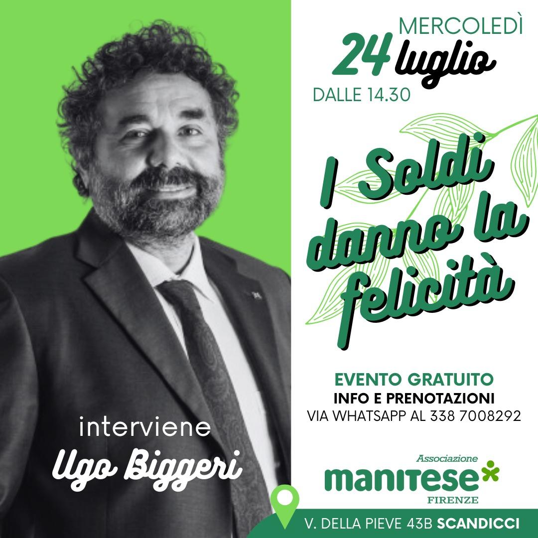 Oggi alle 14:30 a Scandicci 
I soldi danno la felicità...
Da <a href="/ManiTese/">Mani Tese</a> non te lo aspetti! 
 🤣