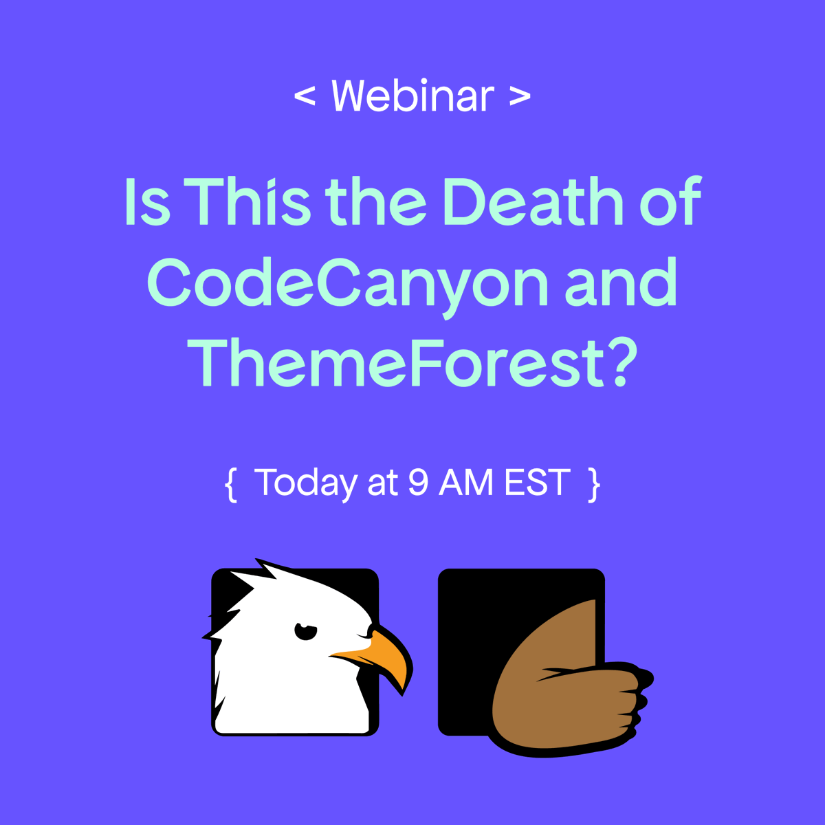 freemius's tweet photo. 🚨Envato is now officially part of Shutterstock 📰

Find out what this means for CodeCanyon and ThemeForest authors concerned about their businesses' future in our live Q&amp;A discussion, packed with insider insights today at 9 AM EST.

Registration link in comments 👇 https://t.co/Xq5kPvqgJO