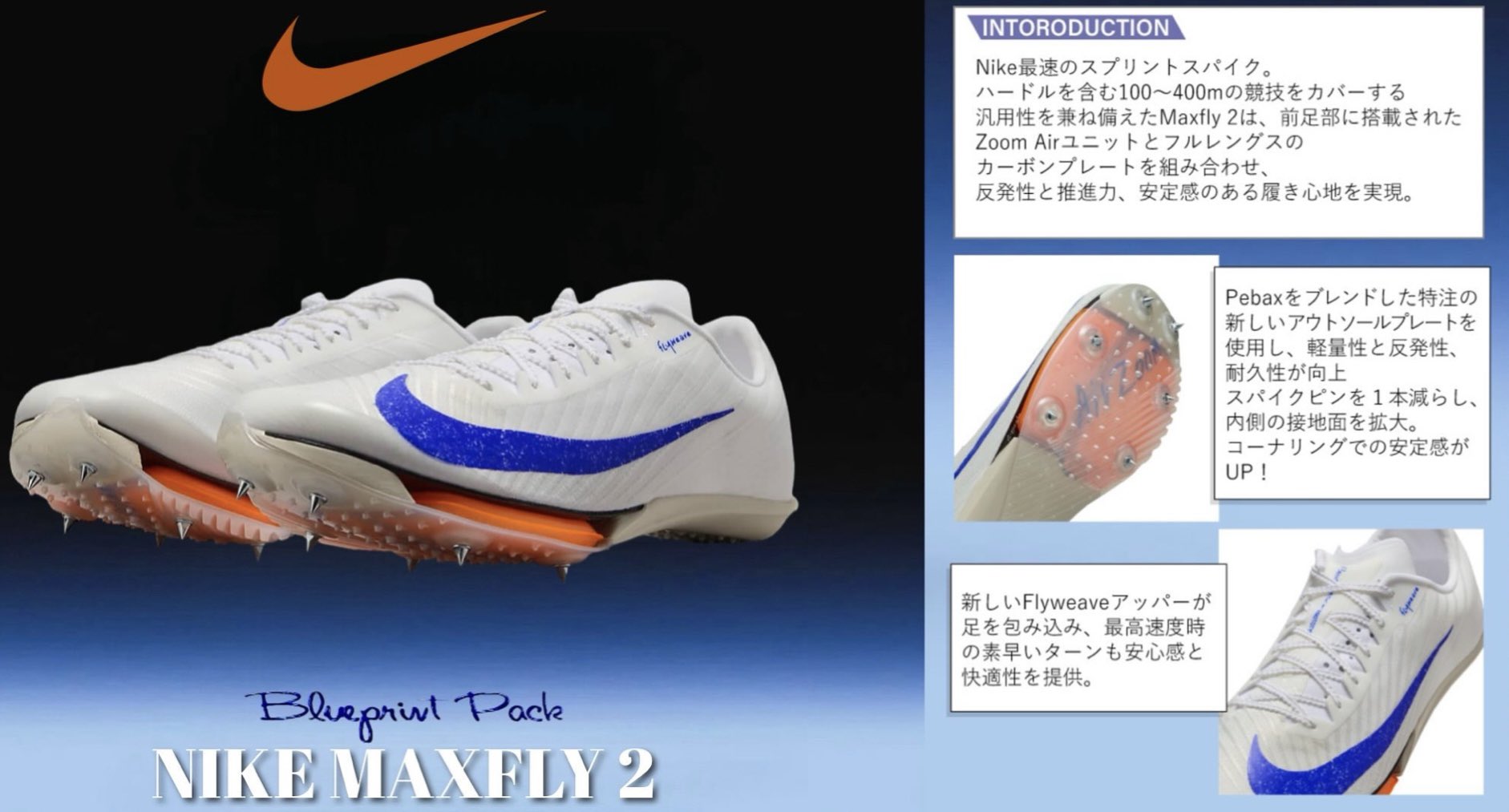 Nike ドラゴンフライ2 ブループリントプロト 27cm
