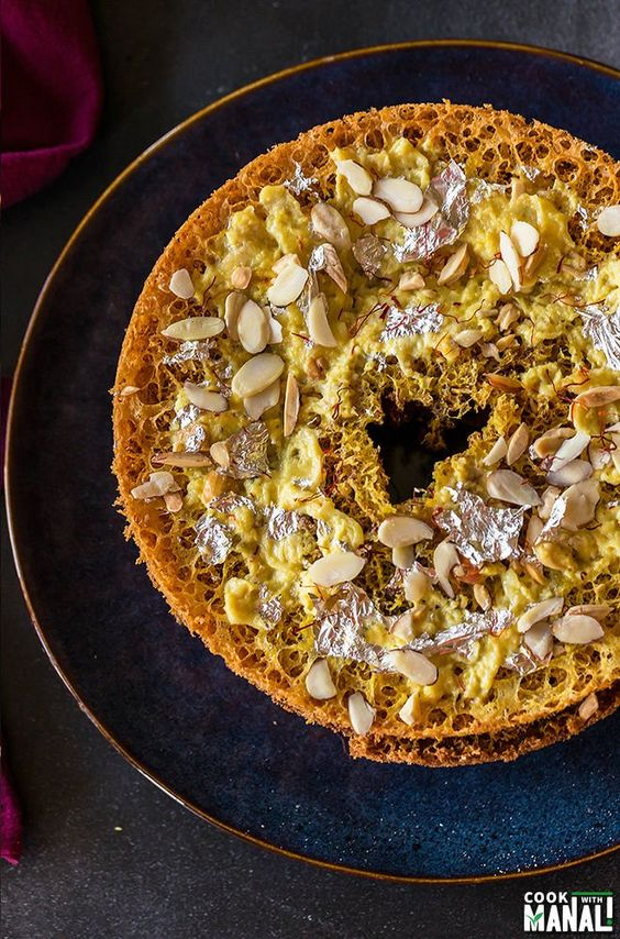 Let's end the debate, and all agree that Ghevar is the best sweet dish in the world!