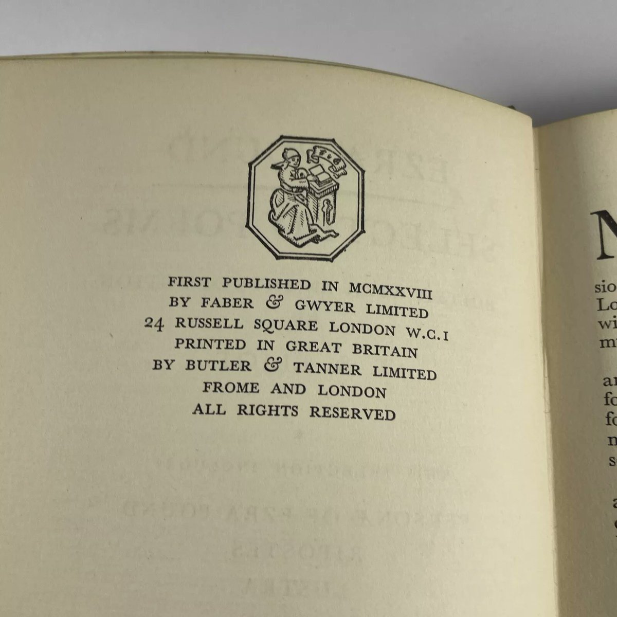 Modernists! Have you ever wanted to own a 1st Edition Ezra Pound? Well, guess what I just got in stock... Selected Poems (1928) with intro by Eliot (ofc.)  ebay.co.uk/itm/3955515181… - alongside plenty of other good reads in the Hart Books store! 📚✨ #EzraPound #TSEliot #Modernism