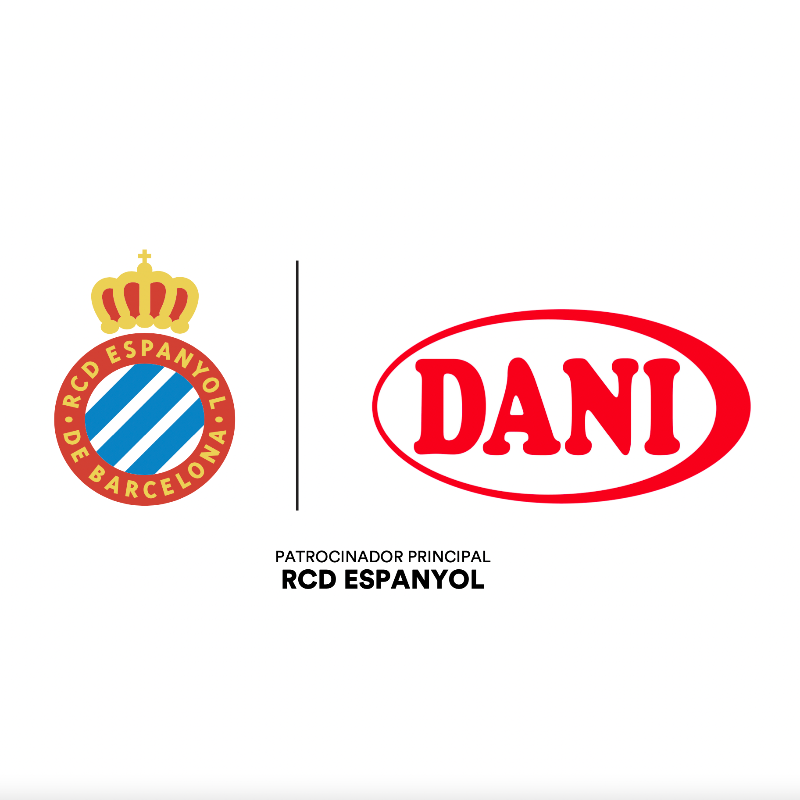 RCDEspanyol's tweet photo. ✍️ OFICIAL | 𝐂𝐨𝐧𝐬𝐞𝐫𝐯𝐚𝐬 𝐃𝐀𝐍𝐈 es converteix en el patrocinador principal de l'#RCDE 🤝