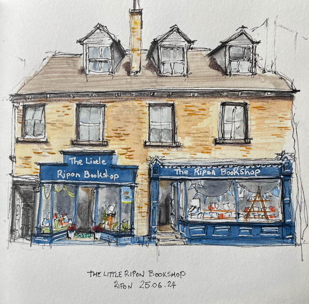 Millsreid11's tweet photo. Thanks to all the indie bookshops who have supported #Ingrained by @CallumGRobinson so far on his proof tour across the UK and look at these gorgeous illustrations made along the way!  @ToppingsBath @RossiterBooks @LitRiponBkshop @heron_books  @DoubledayUK @TransworldBooks https://t.co/asRznj10At