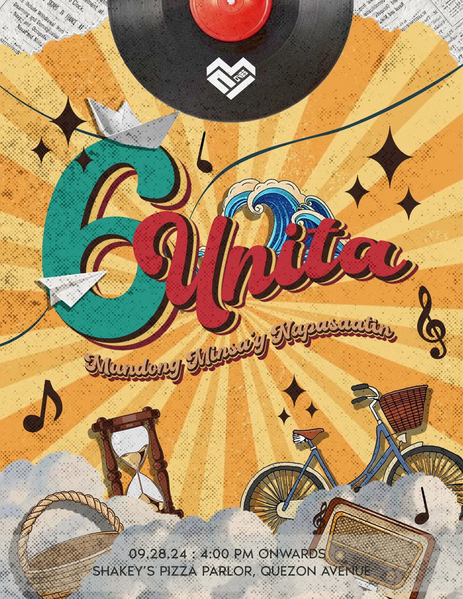 ✧.* 6UNITA: Mundong Minsa'y Napasaatin *.✧

Join us for 6UNITA, a special fan gathering event celebrating MNL48's 6th anniversary! Let's come together on September 28, 2024, at Shakey's Quezon Avenue to relive the world we once belonged to.

#MNLoves