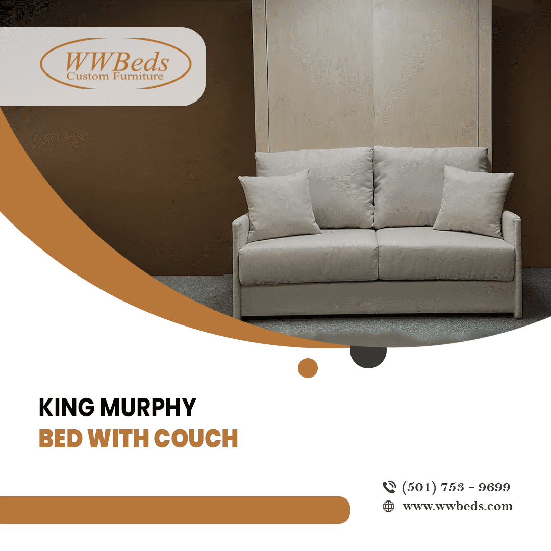 wwbeds's tweet photo. Experience luxury and functionality with our King Murphy Bed with Couch. Perfect for any space, it combines comfortable seating and a spacious bed in one innovative design. Transform your room today! 

 https://t.co/paoU8qPsx7 

#SpaceSaver #LuxuryLiving #MurphyBed #WWBeds https://t.co/igD3OzSRTm