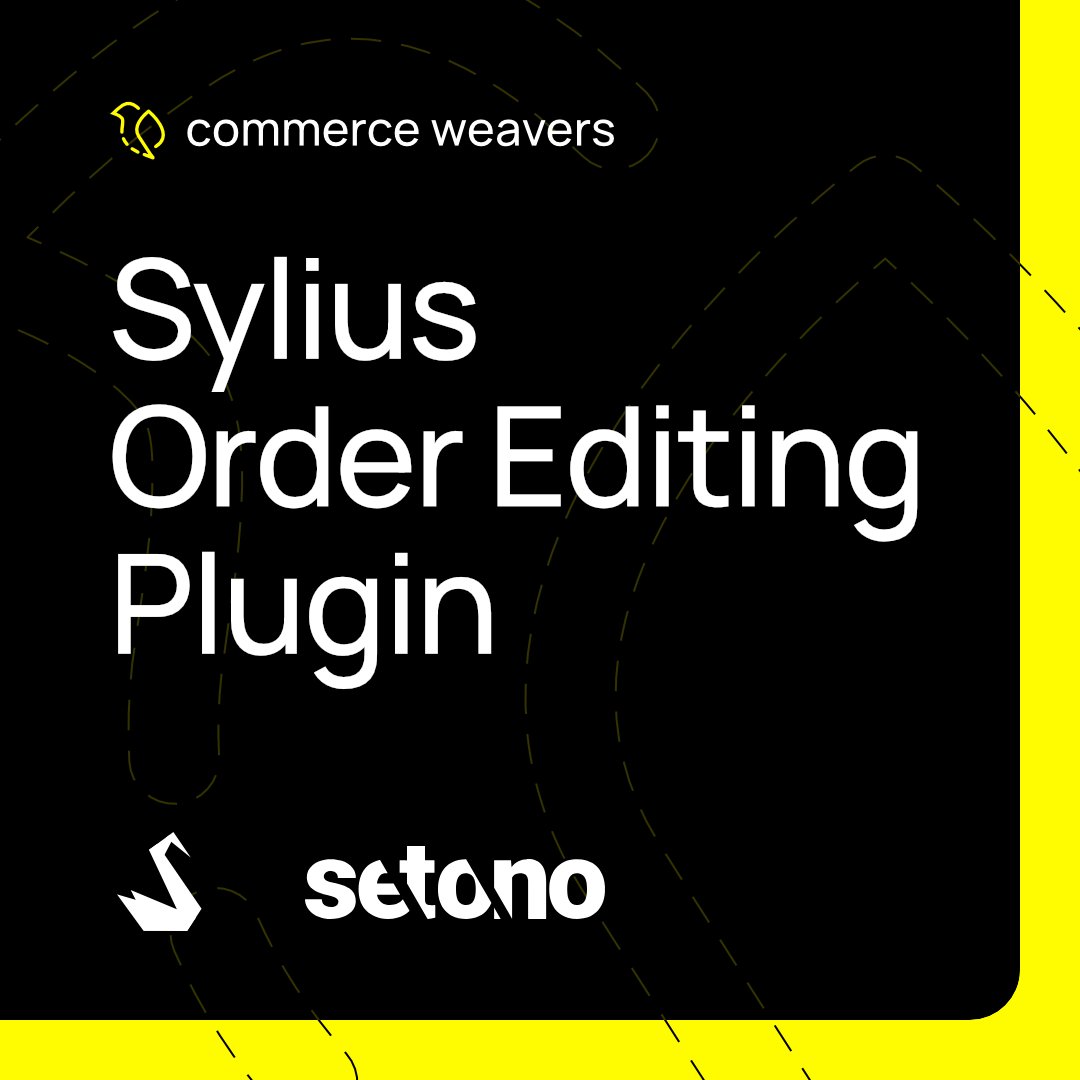 CommerceWeavers's tweet photo. We are excited to announce a new order editing plugin, developed in collaboration with @loevgaard. This tool allows easy modification of orders directly from the @Sylius admin panel, improving customer service efficiency 🚀

Try the new plugin here https://t.co/wkkSTEWqlw🌟 https://t.co/uLQvIi4xXP