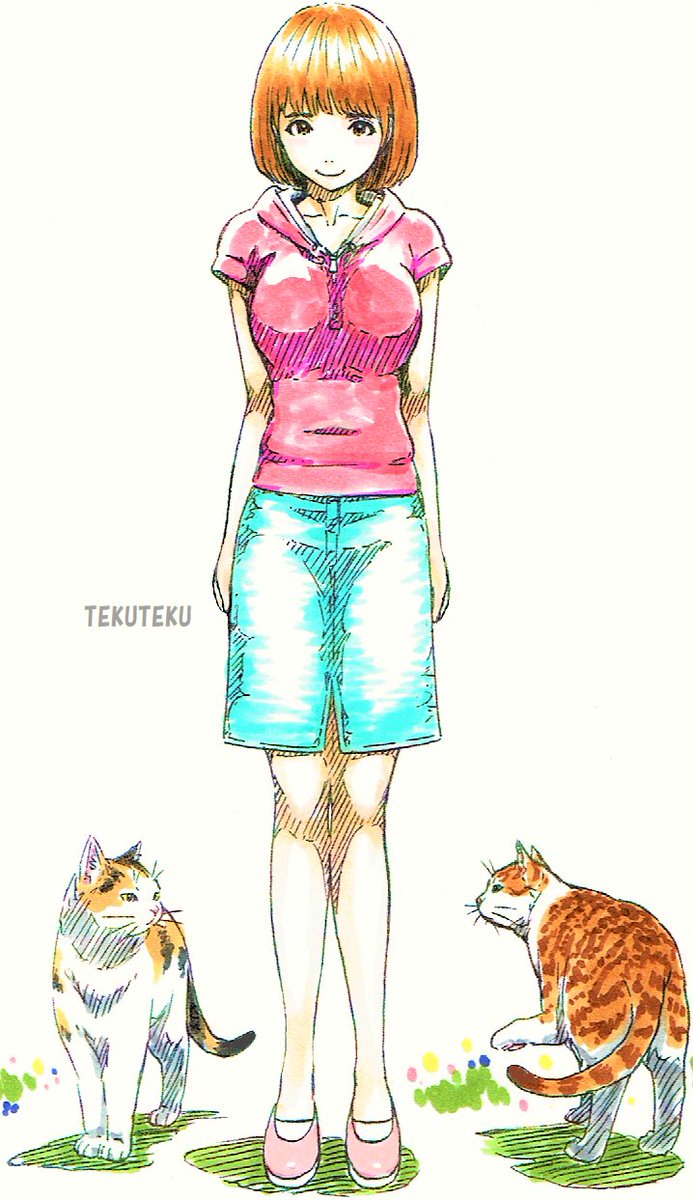 「 #猫好き #illustration #オリジナルイラスト  」|TEKUTEKUのイラスト