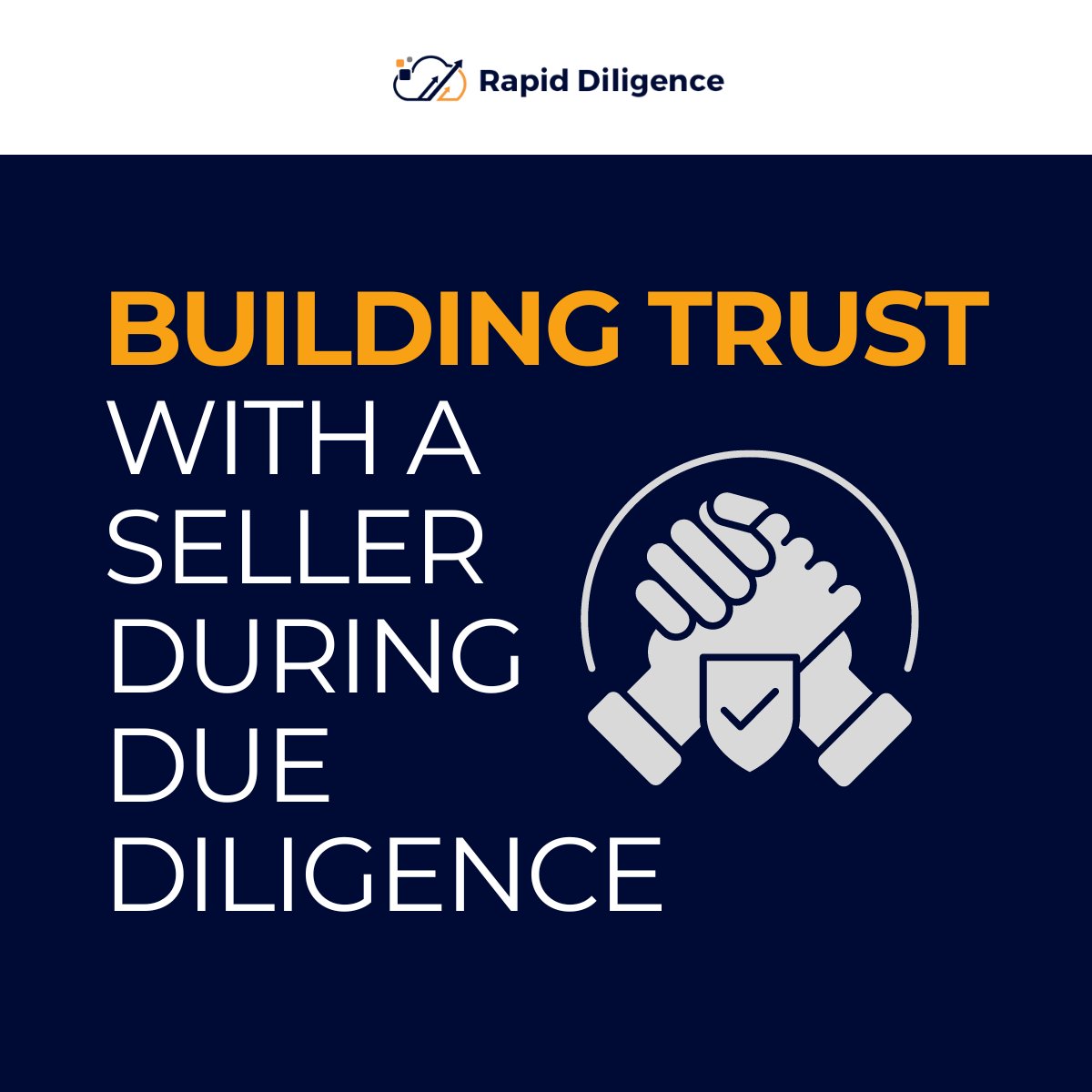 rapiddiligence's tweet photo. Acquiring an #SMB is as much an emotional journey as it is a financial one.

For many sellers, their business is the culmination of years of hard work, dreams, and sacrifices. As a buyer, it's crucial to approach with empathy and respect.

As important as it is for your due diligence provider to have a robust understanding of the financials, it is equally important for them to deeply understand the human side of transactions.

In past deals, we've had sellers express concerns like, "I don't know if I feel comfortable divulging customer information" or "There's a lot of proprietary information within our codebase that I don't want to disclose."

As a service provider, you can respond to these in two ways:

1️⃣ "You chose to sell your business, and we're here to conduct due diligence, so you're required to share any information we need."

2️⃣ "I understand your concerns, as I'd be nervous sharing this data regarding my business with essentially a complete stranger. Why don't we schedule a call, and we can walk you through why we need this information and the security and privacy measures we've taken to ensure it never ends up in the wrong hands?"

If your due diligence provider takes approach 1️⃣, I'd recommend tripling your due diligence budget because you'll have a lot of broken deals on your hands.