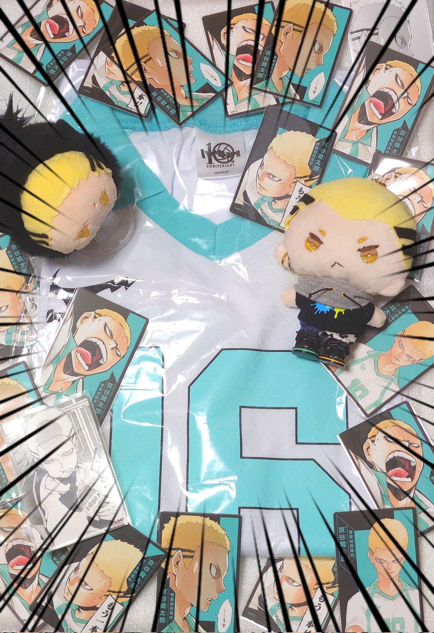 ハイキュー×ドンキ コラボジャージ 青葉城西高校 上下L セット 駿河屋