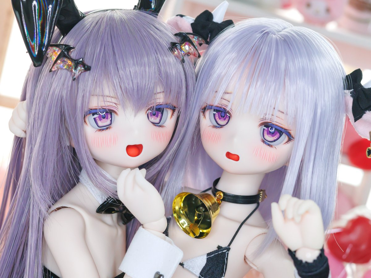 DDH-01の凸凹姉妹を出品しました💜
ツリ目笑顔ちゃん😃
page.auctions.yahoo.co.jp/jp/auction/o11…
タレ目困り顔ちゃん🥺
page.auctions.yahoo.co.jp/jp/auction/e11…
日曜22時半ごろ終了です！ぜひ写真だけでも見て行ってください～🎀