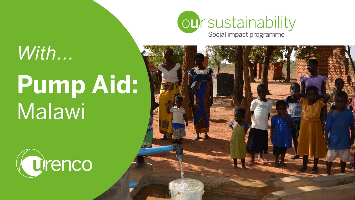 This month we’re spotlighting Urenco’s #socialimpact partnership with <a href="/PumpAid/">Pump Aid</a>, providing clean water and skills to communities in Malawi.
Read about Urenco's engineers-turned-volunteers and the challenge to make pumps more #sustainable below:

bit.ly/3A2wEvu