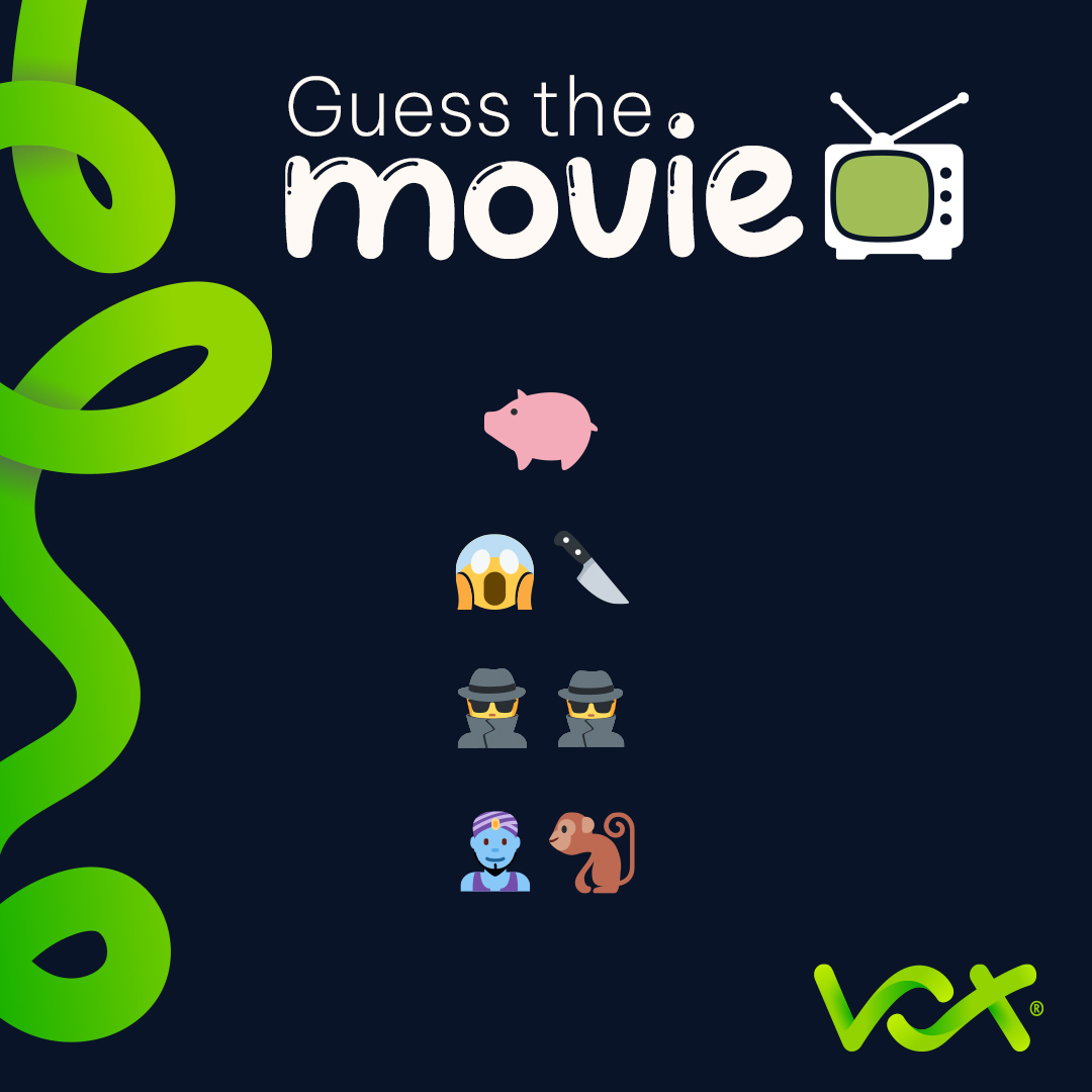 VoxTelecom's tweet image. It&apos;s Round 3 of the emoji quiz! We still guessing  movies, can you guess these? Comment your answers below and stand a chance to win a prize! #EmojiQuiz #GuessTheMovie #EmojiFun