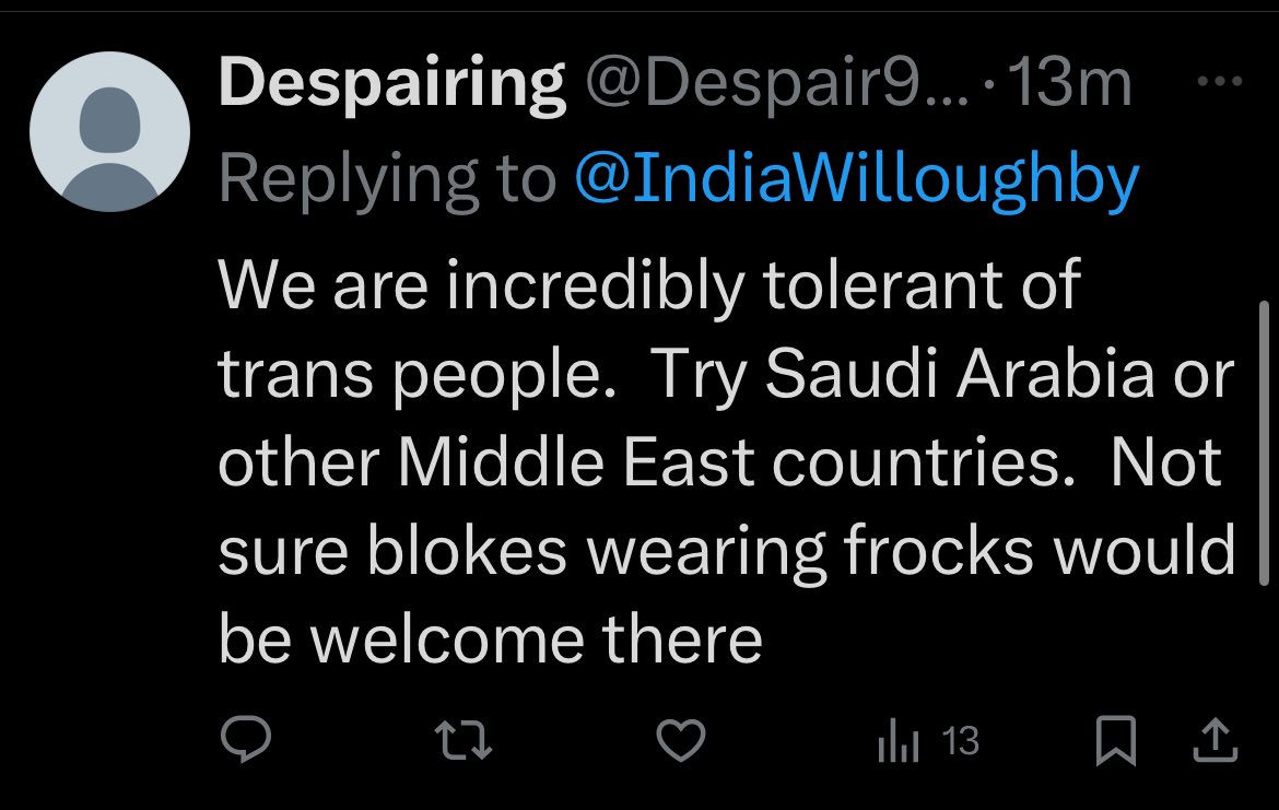 IndiaWilloughby's tweet photo. JK Rowling supporters / #AnonTwitter - the thickest people in the (western) world. On so many levels. https://t.co/D62g4VKzLd