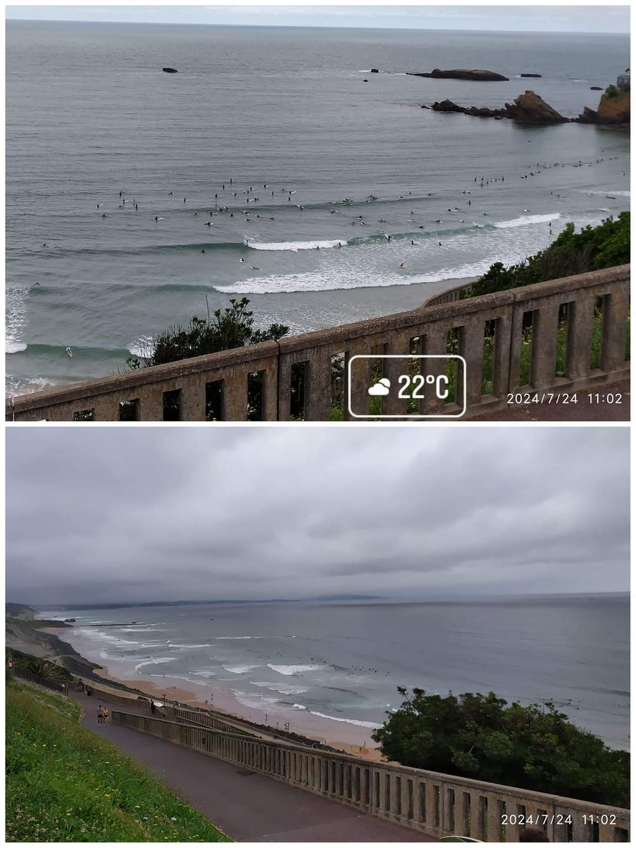 piconlemovice's tweet image. Depuis @Ville2Biarritz #cotedesbasques #biarritz , ce matin, un bon 22° pour caresser votre peau.