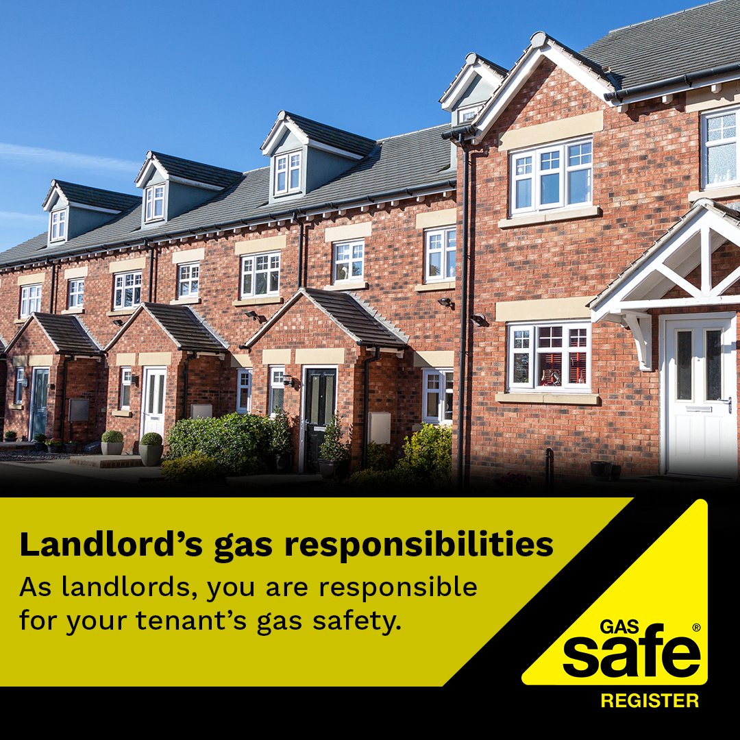 It’s vital for landlords to fulfil their gas safety responsibilities for their tenant's gas safety, such as getting an annual gas safety check and providing their tenants with a record of this check. For more info, visit bit.ly/GSRLandlords. #GasSafe #Landlords #SummerSafety