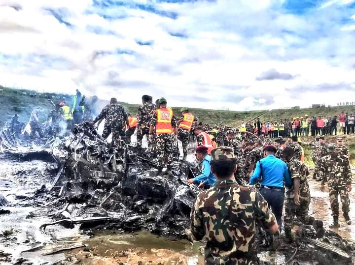 Ramkriss0's tweet photo. Rest in peace to all those who tragically lost their lives in today's plane crash. 🥺#Nepal #planecrash https://t.co/8FHGZwANUX