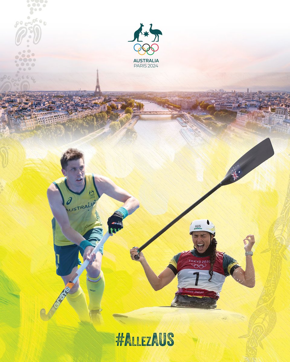 AUS Olympic Team (@ausolympicteam) on Twitter photo Congratulations to @JessFoxCanoe and @EddieOckenden!
The Olympic Canoe Slalom champion and five-time Hockey Olympian will lead the Australian Olympic Team as Flag Bearers in the #Paris2024 Opening Ceremony.
🇦🇺 teama.us/Paris2024FlagB…
#AllezAUS | <a href="/paddle_aus/">Paddle Australia</a> | <a href="/HockeyAustralia/">Hockey Australia</a> Congratulations to @JessFoxCanoe and @EddieOckenden!
The Olympic Canoe Slalom champion and five-time Hockey Olympian will lead the Australian Olympic Team as Flag Bearers in the #Paris2024 Opening Ceremony.
🇦🇺 teama.us/Paris2024FlagB…
#AllezAUS | <a href="/paddle_aus/">Paddle Australia</a> | <a href="/HockeyAustralia/">Hockey Australia</a>