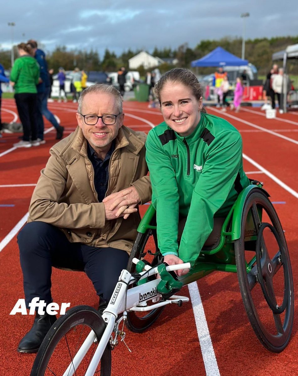 ciarancannon's tweet photo. An exceptionally talented and committed athlete, who was the inspiration behind a campaign to fund and build a new 400m track at Craughwell AC.  #goshauna https://t.co/NZ307JVbXY