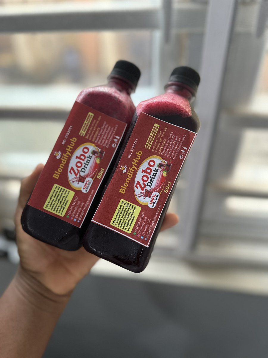Blendify_hub's tweet photo. Anytime you need it, all you need is a cold, chilled bottle of #blendifyhub ZOBO.
 
50cl of 6bottles #3500 
50cl of 12bottles #6000 

Delivery available🚚

#zoboinlagos #blendifyhub #fruityzobodrink #healthylifestyle #LagosStudentsShunProtest #wellness https://t.co/6LVvEe2gQ6
