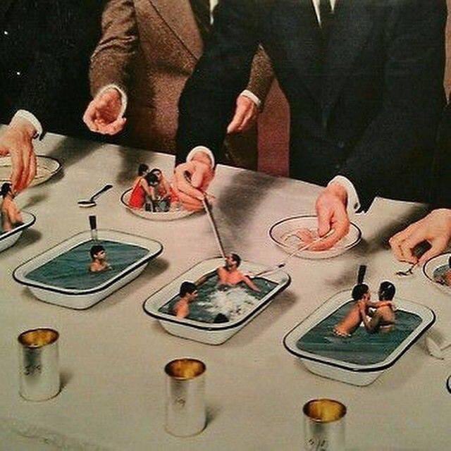 MirceaDanOpris's tweet image. The five o’clock tea: well, more scotch, club snacks and bitches. #collage #mixedtechnique