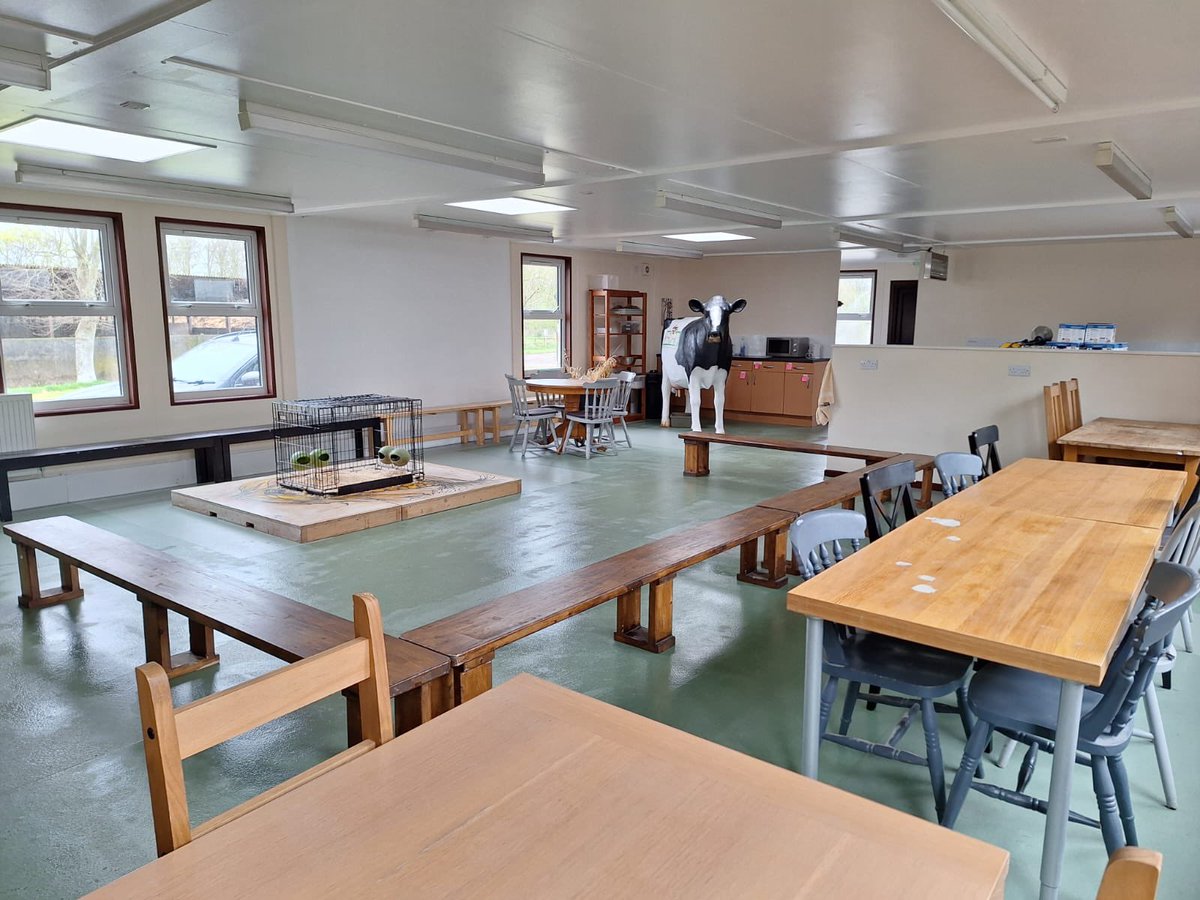You may remember that we shared some work in progress photos of our new farm classroom at Lower Stock Farm a month or two ago. 

We're now delighted to share the finished article - who fancies coming to see it in person next academic year?