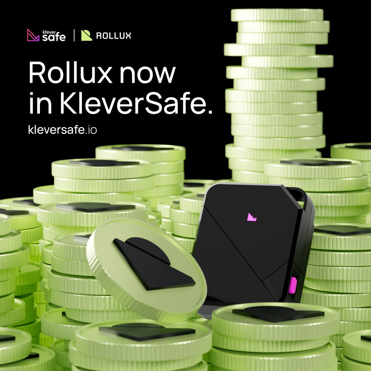 🔒 KleverSafe Update: Rollux Now Supported! 🔒

Update now: update.kleversafe.io ⚙️

Store at least $10 of <a href="/RolluxL2/">ROLLUX</a> in #KleverSafe to be eligible for the Rollux #Airdrop. Secure your assets with KleverSafe.io today!

#Rollux #CryptoAirdrop #HardwareWallet