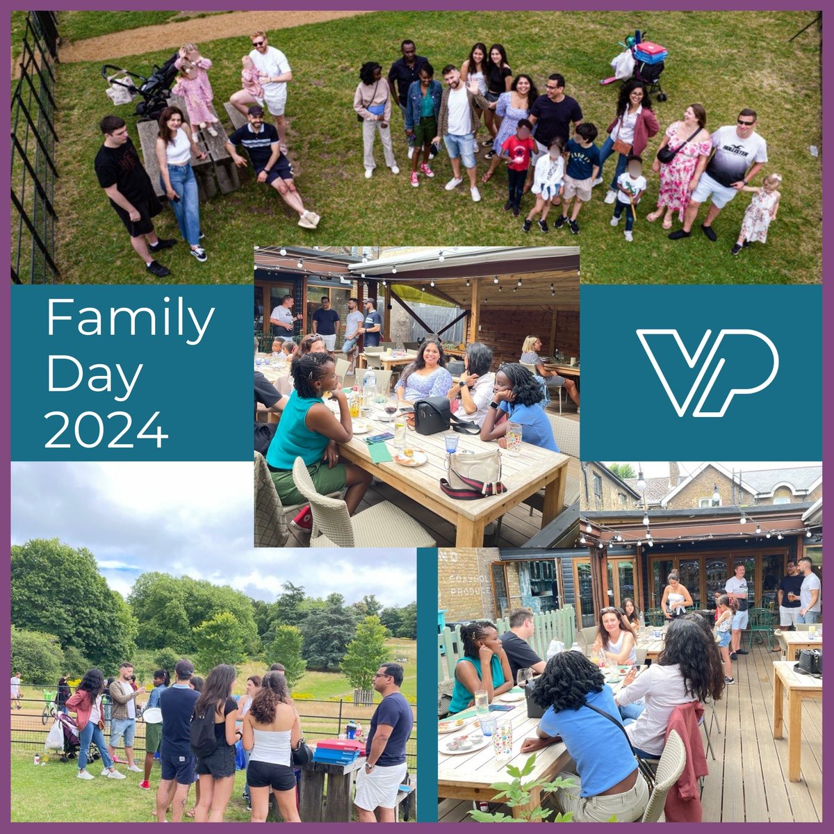 This Saturday, we had an amazing Family Day starting at Richmond Park. It was fantastic meeting everyone’s partners and children. Afterwards, we headed to a cosy restaurant on Richmond Hill for delicious canapés and drinks. Even the rain couldn't dampen our spirits 🌦️

#FamilyDay