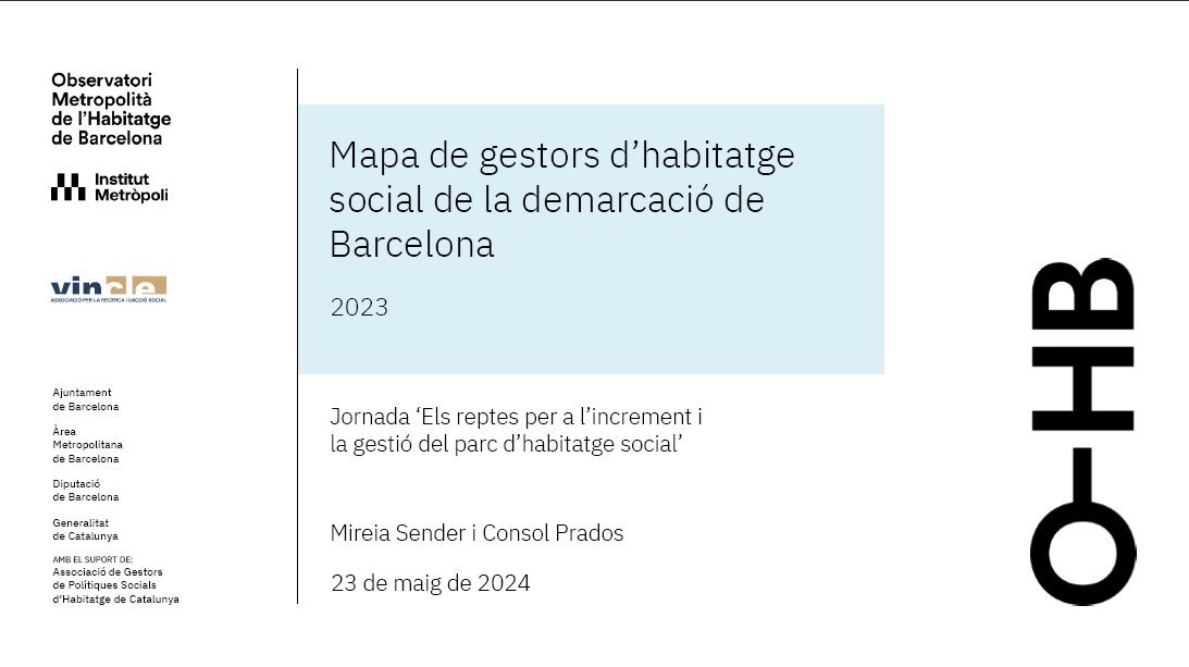 pembarcelona's tweet photo. 🏠🔍 La Mireia Sender de l'@OMHBcn presenta el “Mapa de gestors d’habitatge social de la demarcació de Barcelona” a la trobada de la Xarxa Metropolitana d'Inclusió Residencial #XMIR que ajuda a impulsar la #MissióHabitatge.
Us expliquem la trobada ⤵️ https://t.co/WrPXMEgHyU