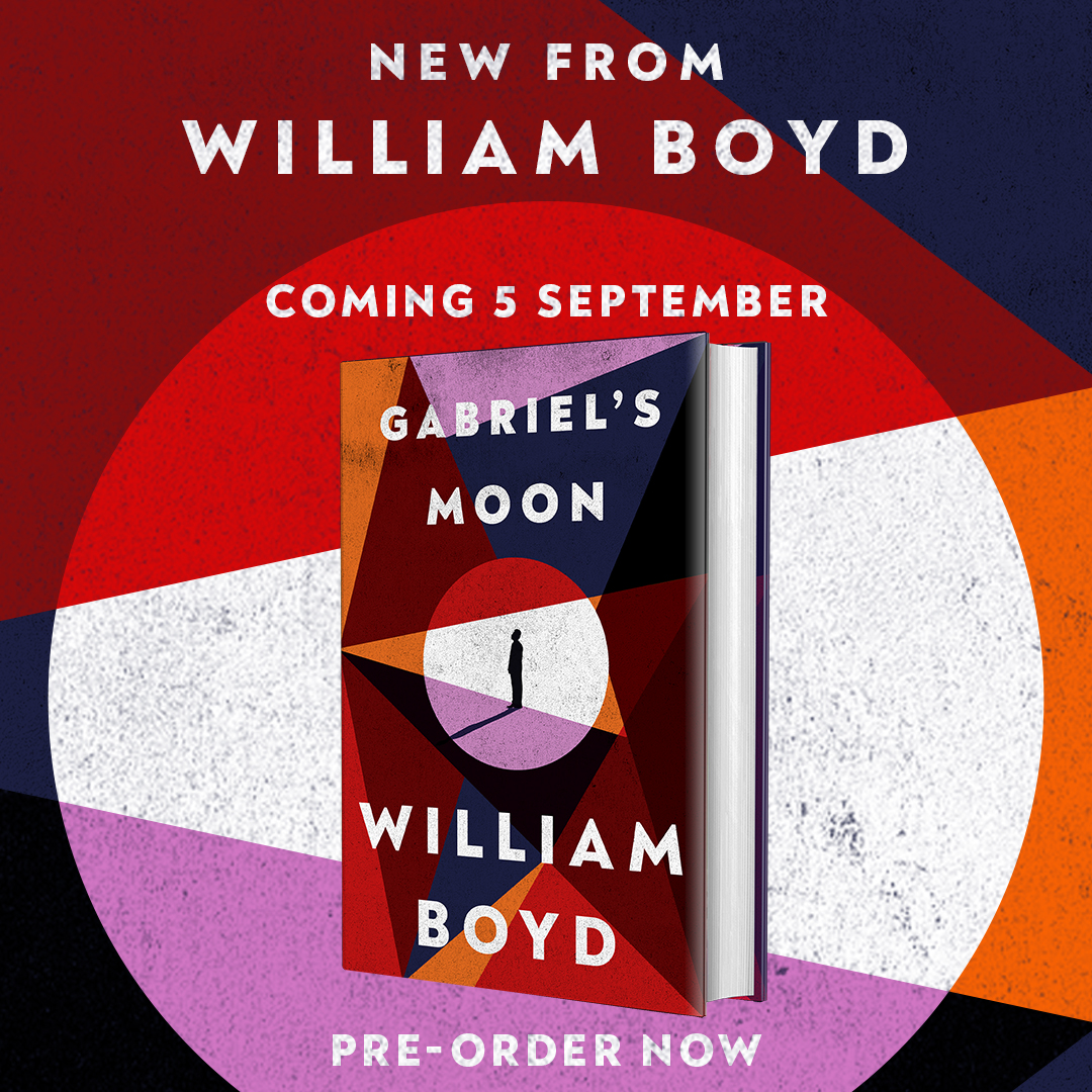 VikingBooksUK's tweet photo. 'A spy thriller that was so good I didn't want it to end.'
5* Reader Review

William Boyd's most exhilarating novel yet is out in September.  Signed copies of Gabriel's Moon are available to pre-order now, while stocks last https://t.co/hZEi5xfdlW https://t.co/7rvz3qSuB9