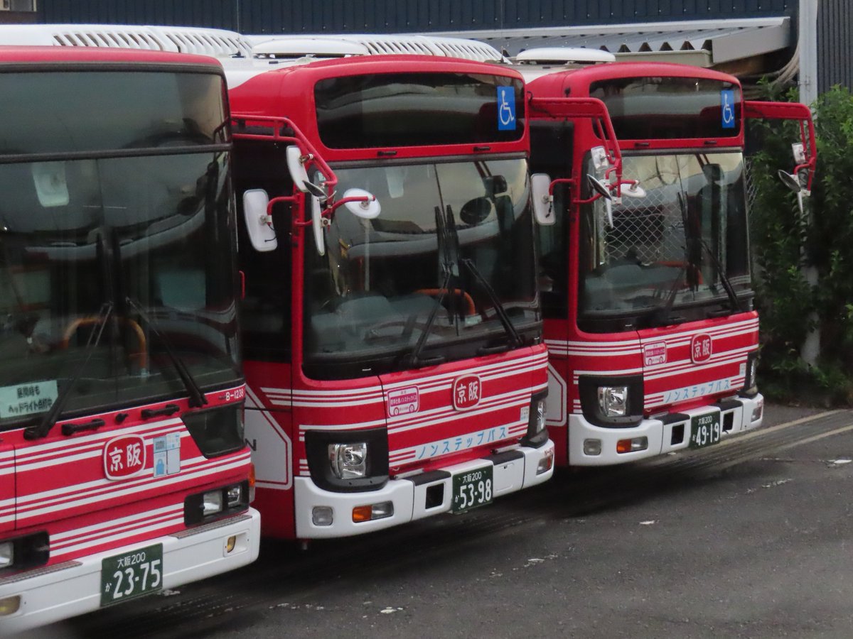 7/24 京阪バス 高槻(営)N-6368 いすゞ2RG-LV290N4 今日は··· 京阪バス