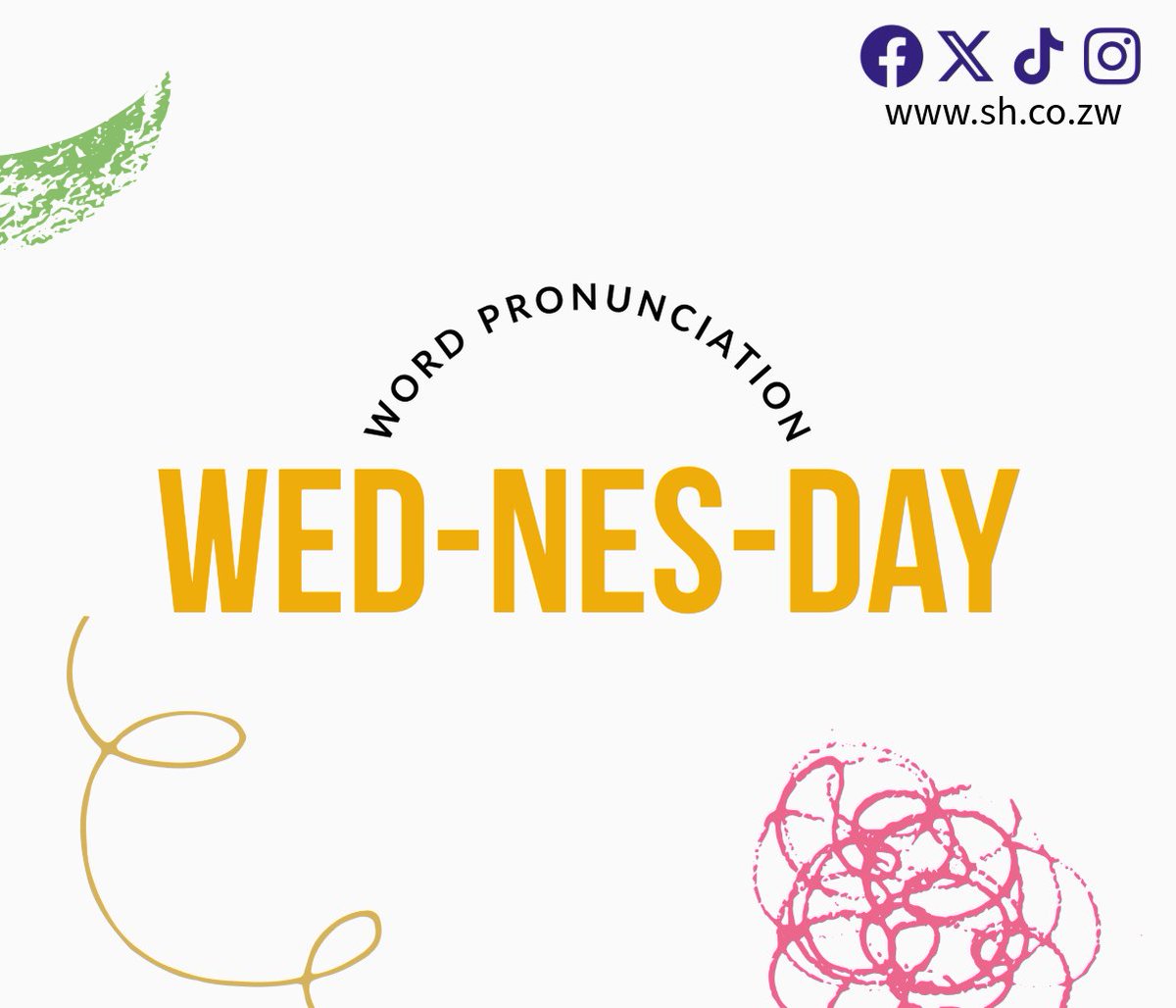 StachingsLtd's tweet image. #Wednesday: the day that proves silent letters just want to mess with us🫡🫡
.

.

.

.

.

#FunnyPronunciation #MidweekHumor #WordPuzzle #LanguageLaughter